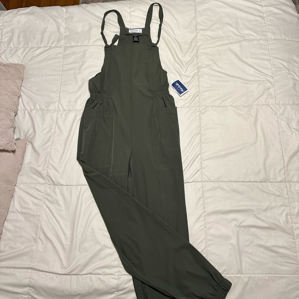 Army Green Jumpsuit